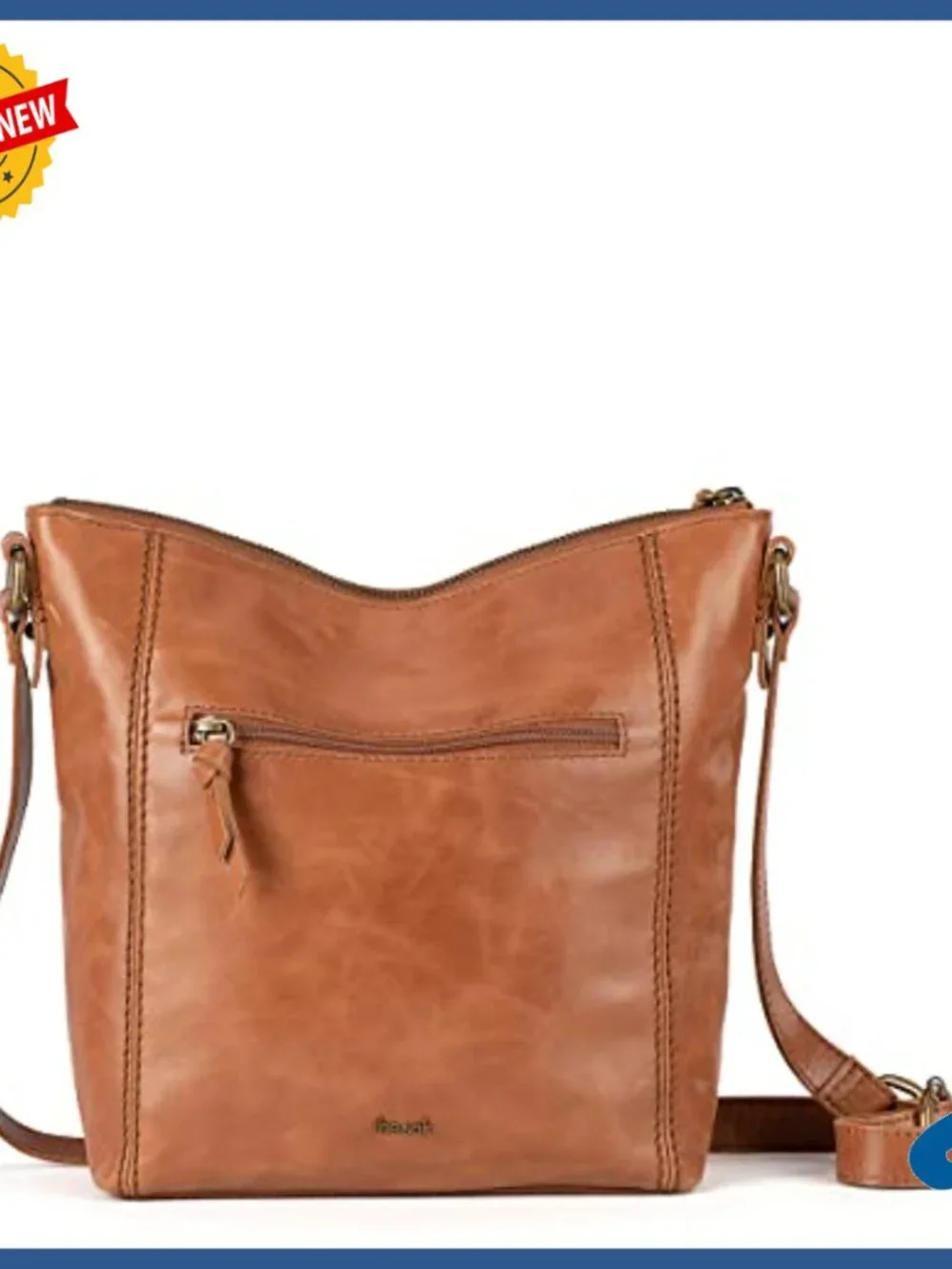 Leather Crossbody Purse with Adjustable Strap for Everyday Travel - Picture 4 of 5